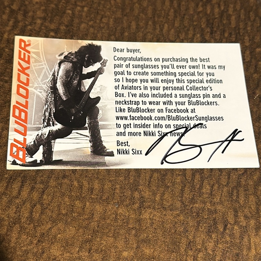 Nikki Sixx BluBlocker Sunglasses - Picture 11 of 13